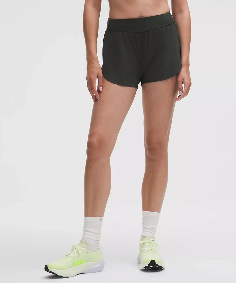 Fast and Free High-Rise Classic-Fit Split Short 3" | Women's Shorts