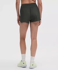 Fast and Free High-Rise Classic-Fit Split Short 3" | Women's Shorts