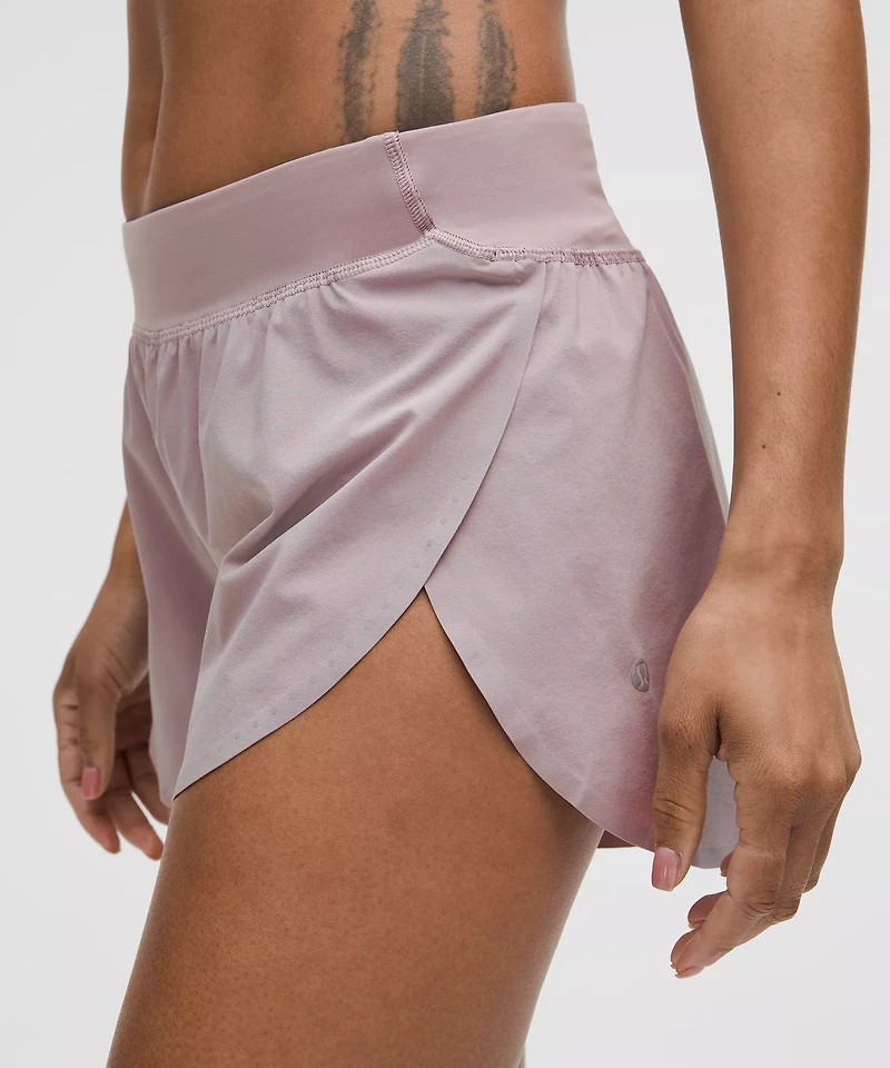 Fast and Free High-Rise Classic-Fit Split Short 3" | Women's Shorts