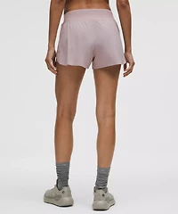 Fast and Free High-Rise Classic-Fit Split Short 3" | Women's Shorts
