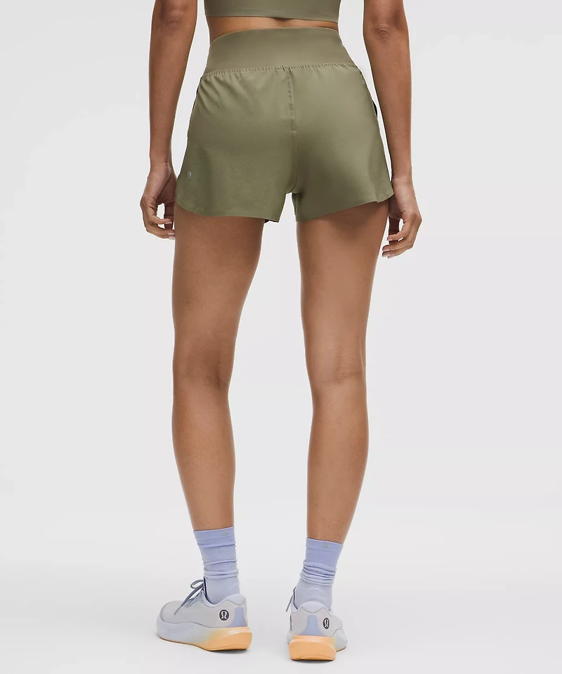 Fast and Free High-Rise Classic-Fit Split Short 3" | Women's Shorts