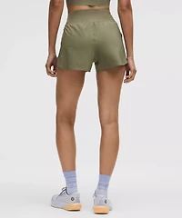 Fast and Free High-Rise Classic-Fit Split Short 3" | Women's Shorts