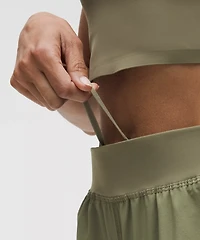 Fast and Free High-Rise Classic-Fit Split Short 3" | Women's Shorts