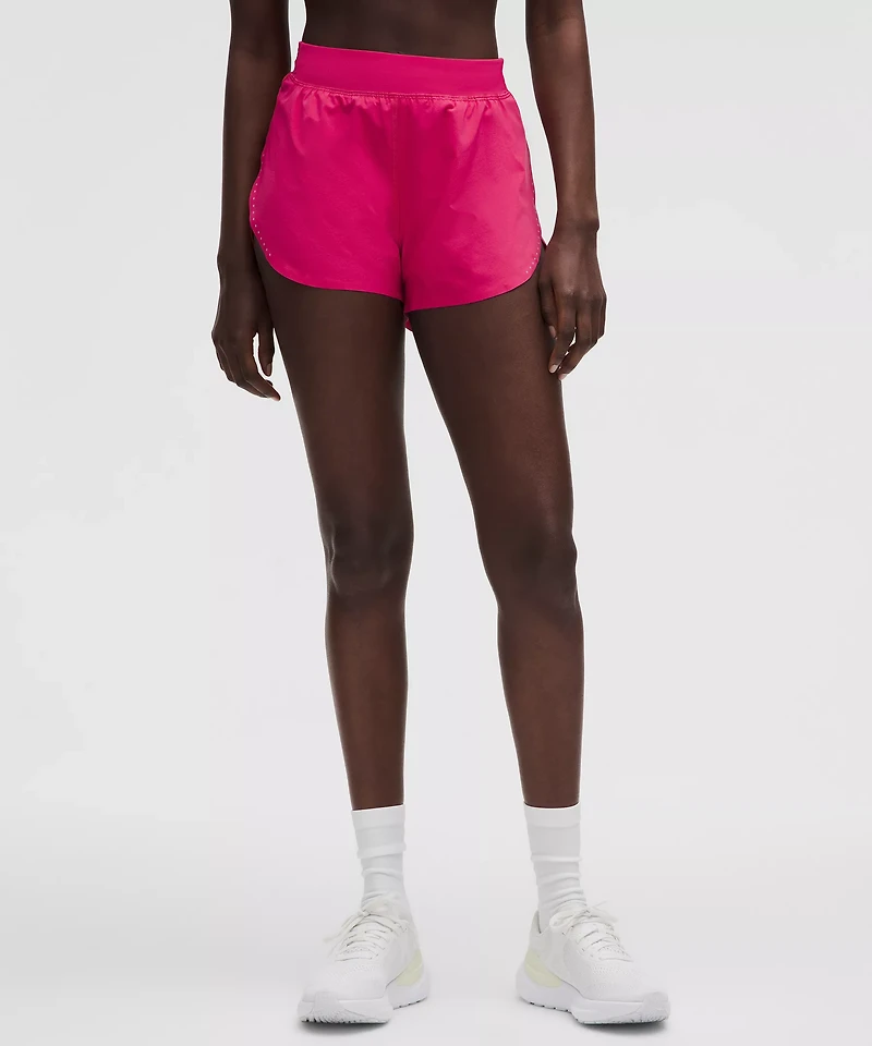 Fast and Free High-Rise Classic-Fit Split Short 3" | Women's Shorts