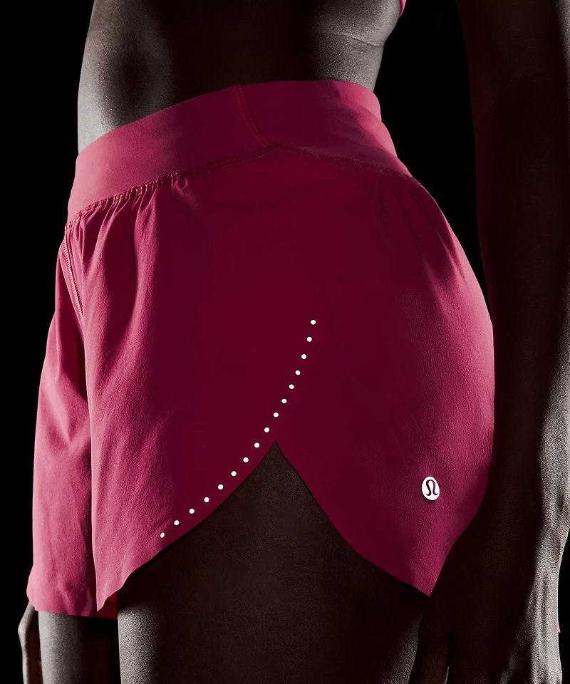 Fast and Free High-Rise Classic-Fit Split Short 3" | Women's Shorts