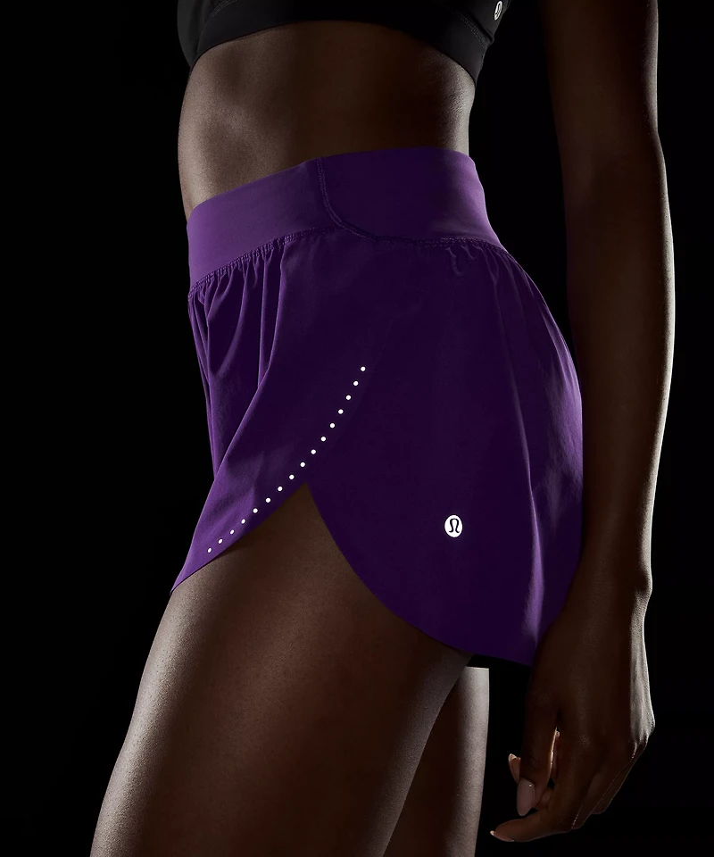 Fast and Free High-Rise Classic-Fit Split Short 3" | Women's Shorts