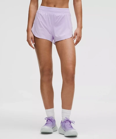 Fast and Free High-Rise Classic-Fit Split Short 3" | Women's Shorts
