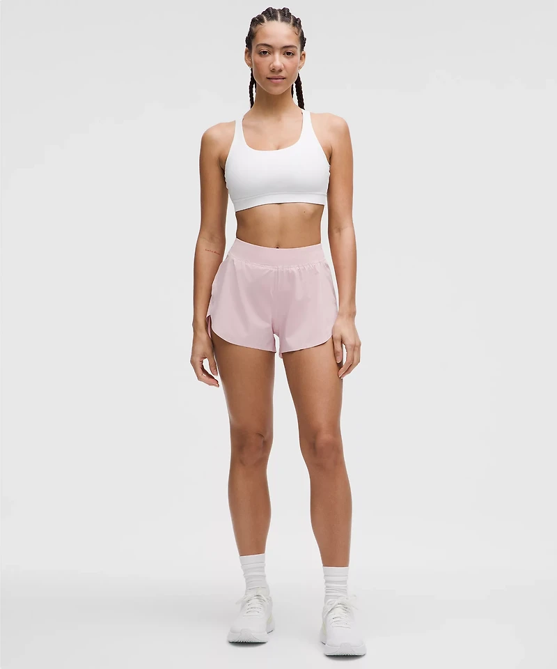 Fast and Free High-Rise Classic-Fit Split Short 3" | Women's Shorts