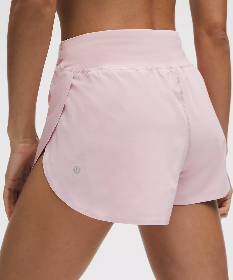 Fast and Free High-Rise Classic-Fit Split Short 3" | Women's Shorts