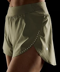 Fast and Free High-Rise Classic-Fit Split Short 3" | Women's Shorts