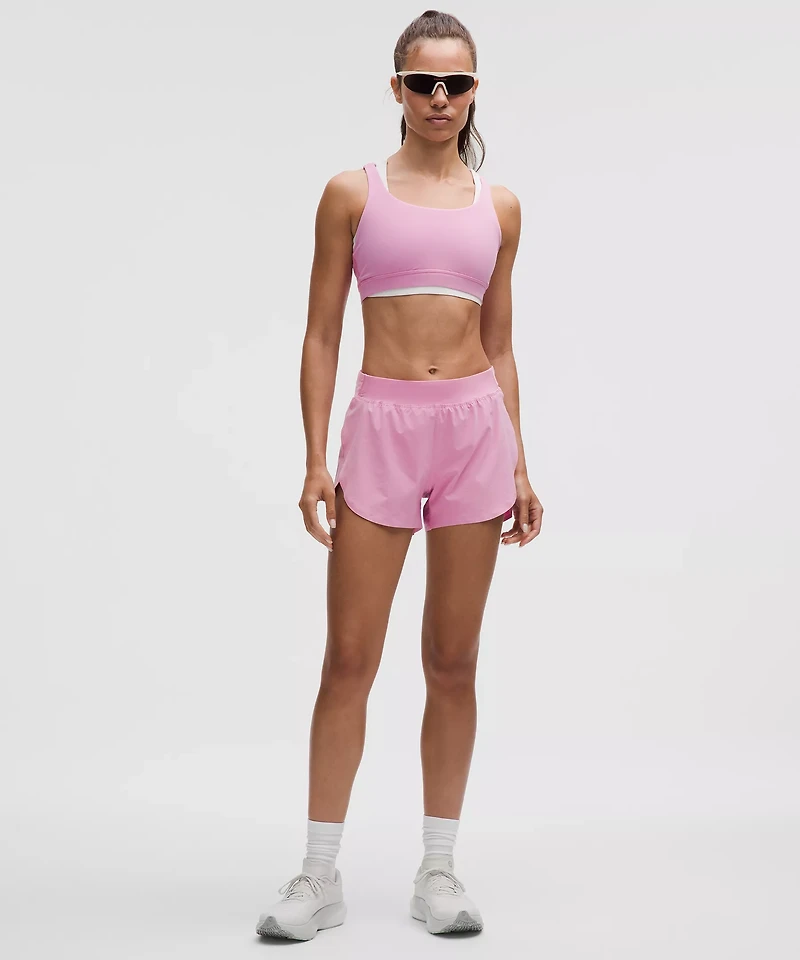 Fast and Free High-Rise Classic-Fit Split Short 3" | Women's Shorts