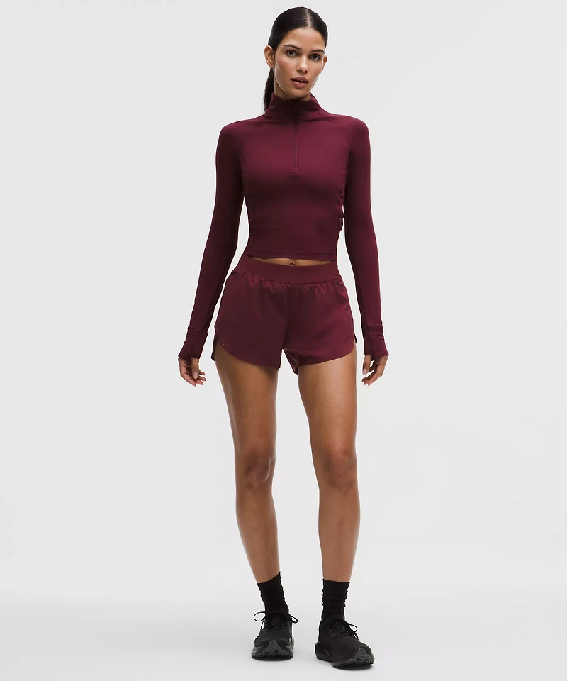 Fast and Free High-Rise Classic-Fit Split Short 3"