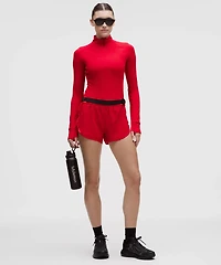 Fast and Free High-Rise Classic-Fit Split Short 3"