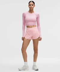 Fast and Free High-Rise Classic-Fit Split Short 3"