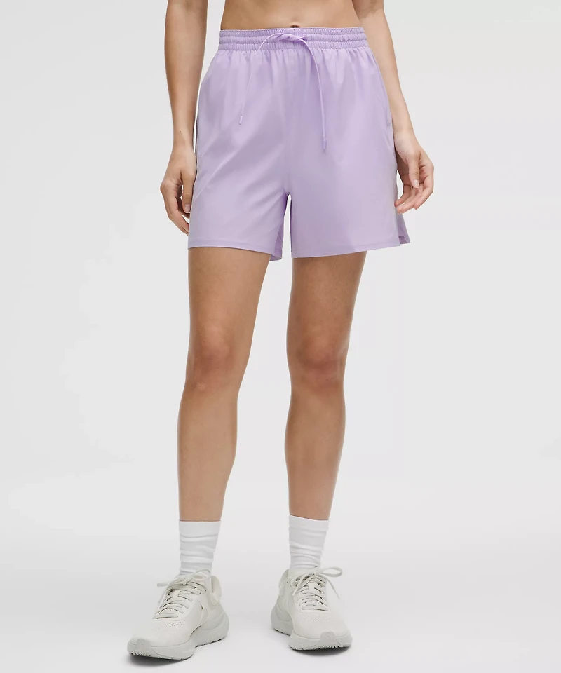 Pace Rival High-Rise Short 5" | Women's Shorts