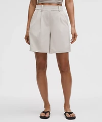 Daydrift Pleated High-Rise Short 7"