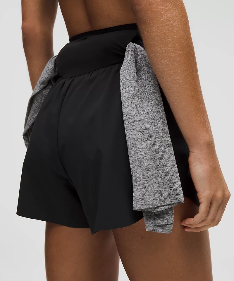 lululemon Go Further Super-High-Rise Split Short 3" | Women's Shorts