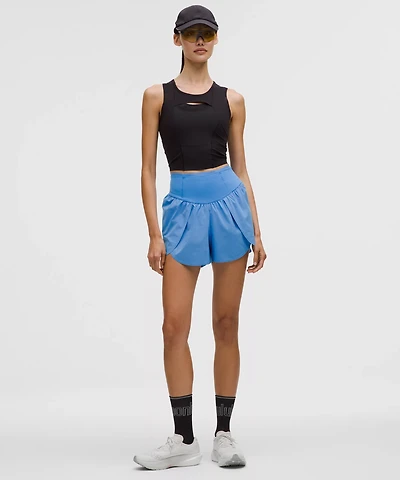 lululemon Go Further Super-High-Rise Split Short 3"