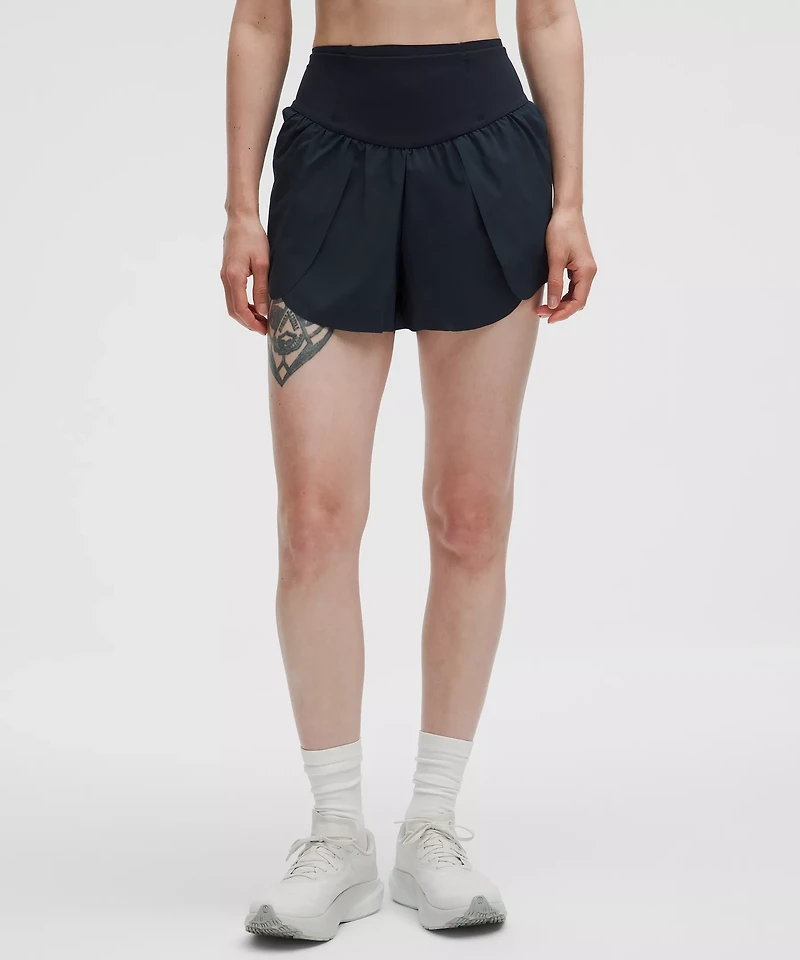 lululemon Go Further Super-High-Rise Split Short 3"