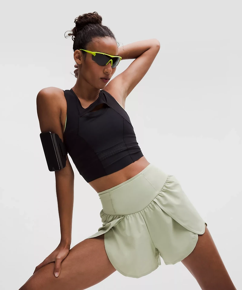lululemon Go Further Super-High-Rise Split Short 3" | Women's Shorts