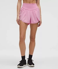 lululemon Go Further Super-High-Rise Split Short 3"