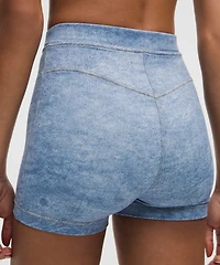 Everlux Denim-Print Short 3" *Denim Dreams Set