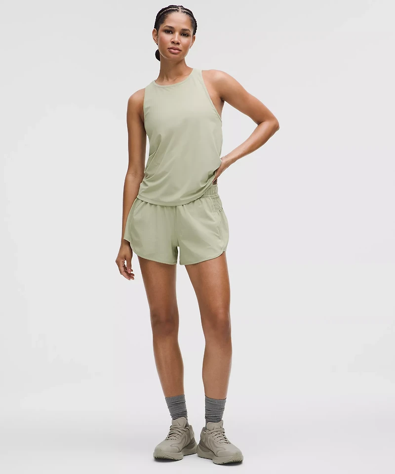 Ruched-Side High-Rise Short 3" | Women's Shorts