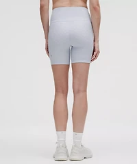 3D Jacquard Diamond Train High-Rise Short 6" | Women's Shorts
