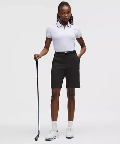 Stretch Twill Bermuda Golf Short 10" | Women's Shorts