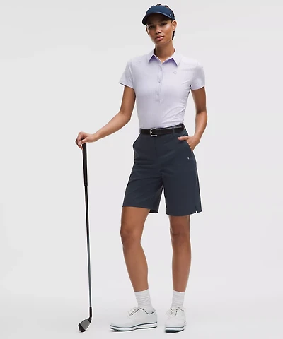 Stretch Twill Bermuda Golf Short 10" | Women's Shorts