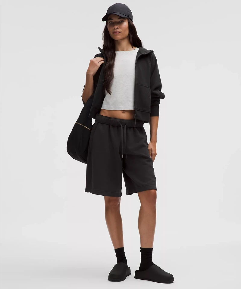 Scuba Mid-Rise Bermuda Short 11" | Women's Shorts