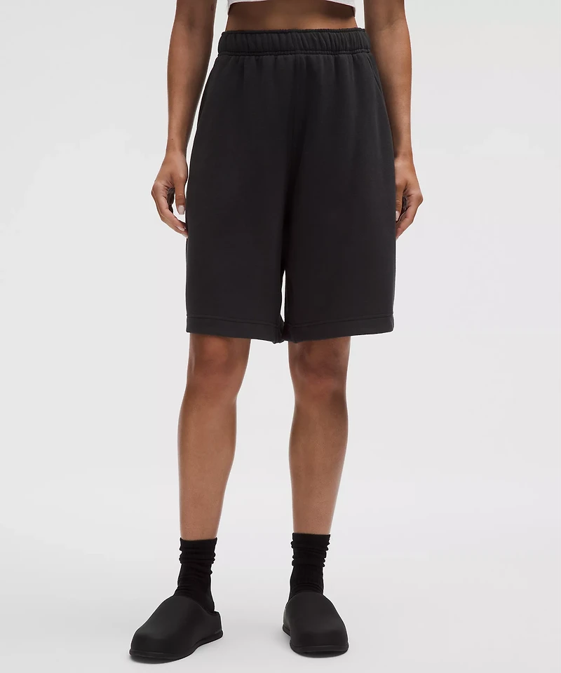 Scuba Mid-Rise Bermuda Short 11" | Women's Shorts