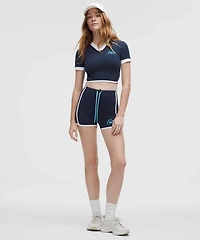 Nulu Sporty Trim High-Rise Short 3" | Women's Shorts