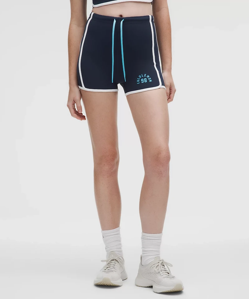 Nulu Sporty Trim High-Rise Short 3" | Women's Shorts