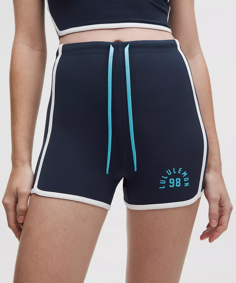 Nulu Sporty Trim High-Rise Short 3" | Women's Shorts
