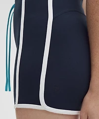 Nulu Sporty Trim High-Rise Short 3" | Women's Shorts