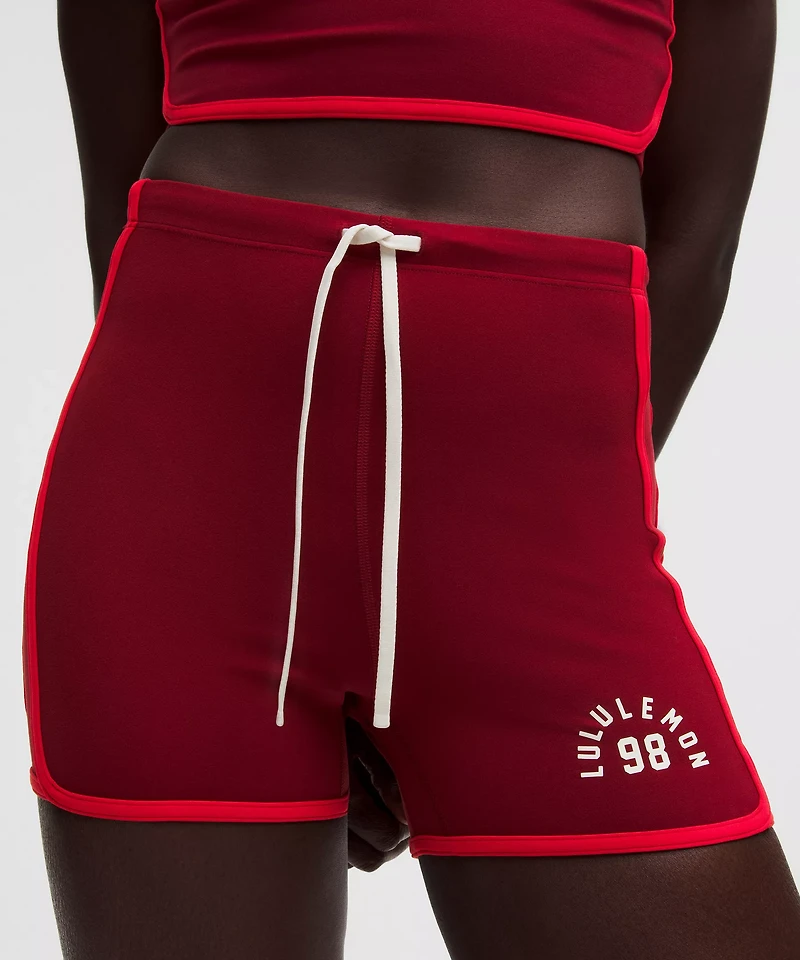 Nulu Sporty Trim High-Rise Short 3"