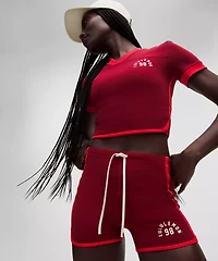 Nulu Sporty Trim High-Rise Short 3"