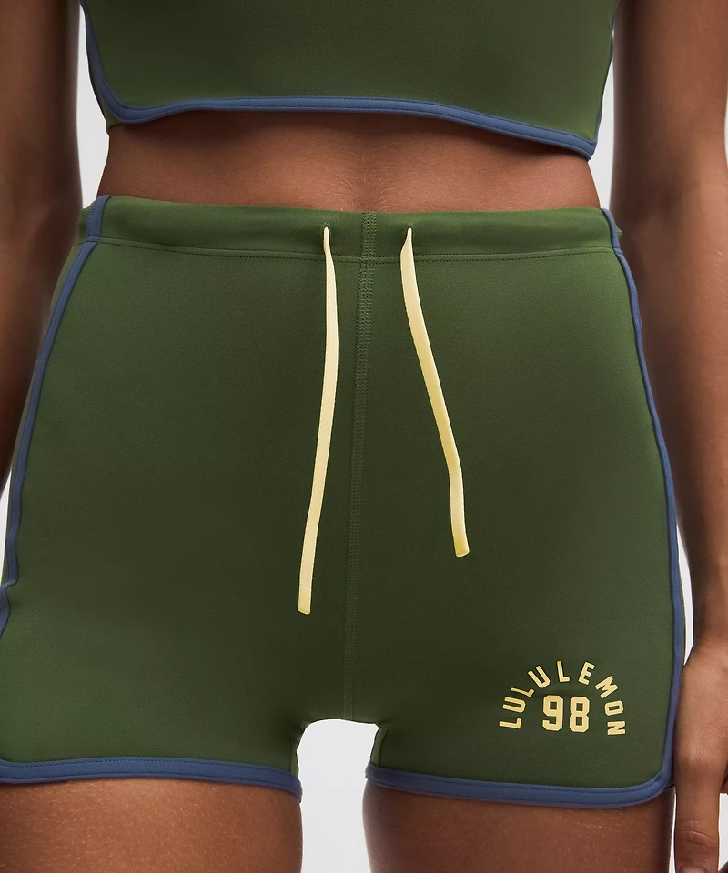 Nulu Sporty Trim High-Rise Short 3"