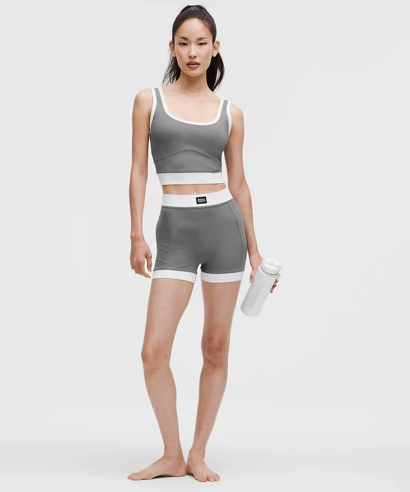 Ribbed Nulu High-Rise Short 3.5" | Women's Shorts