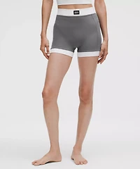 Ribbed Nulu High-Rise Short 3.5" | Women's Shorts