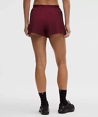 High-Rise Split Short 3" *Stripe