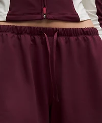 Striped Baggy Low-Rise Track Short 9.5"