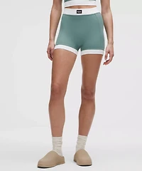 Ribbed Nulu High-Rise Short 3.5" | Women's Shorts