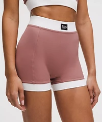 Ribbed Nulu High-Rise Short 3.5" | Women's Shorts