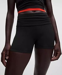 Groove Foldover Mid-Rise Short 4"