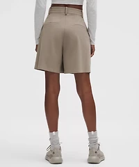 Daydrift Pleated High-Rise Short 7" | Women's Shorts