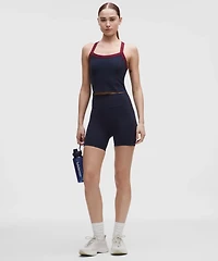 Wunder Train No-Line Piped High-Rise Short 6"