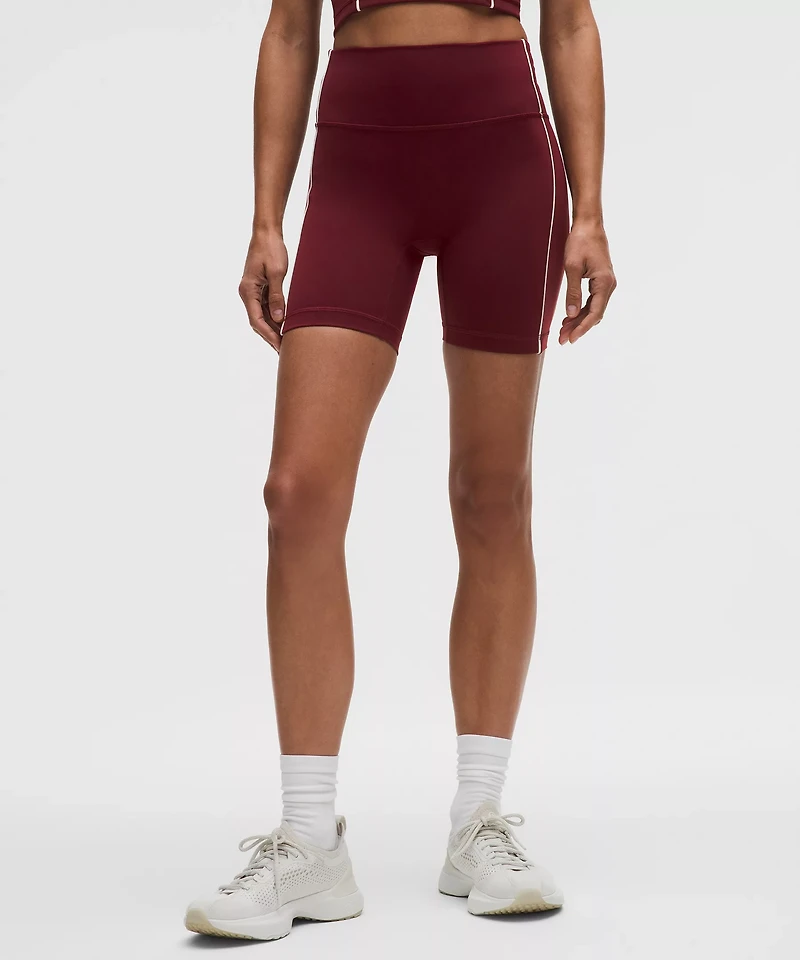 Wunder Train No-Line Piped High-Rise Short 6"