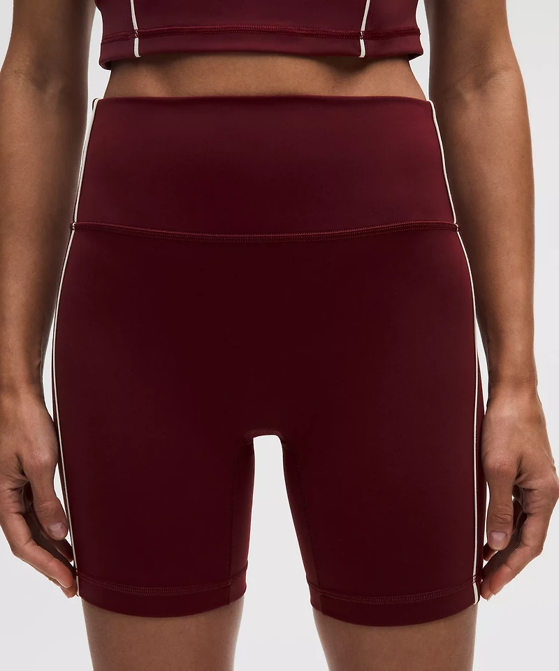 Wunder Train No-Line Piped High-Rise Short 6"